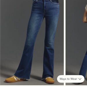 Dark Blue Denim Jeans